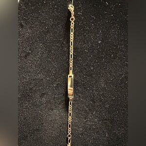 Laminate Gold kids Chain Bracelet